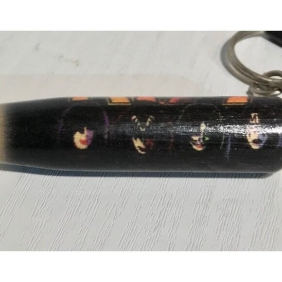 KISS Mini Wood Drumstick Keychain Solo Album Faces Rock Express - Picture 7 of 7